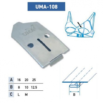 Приспособление UMA-108 25-12,5 мм M